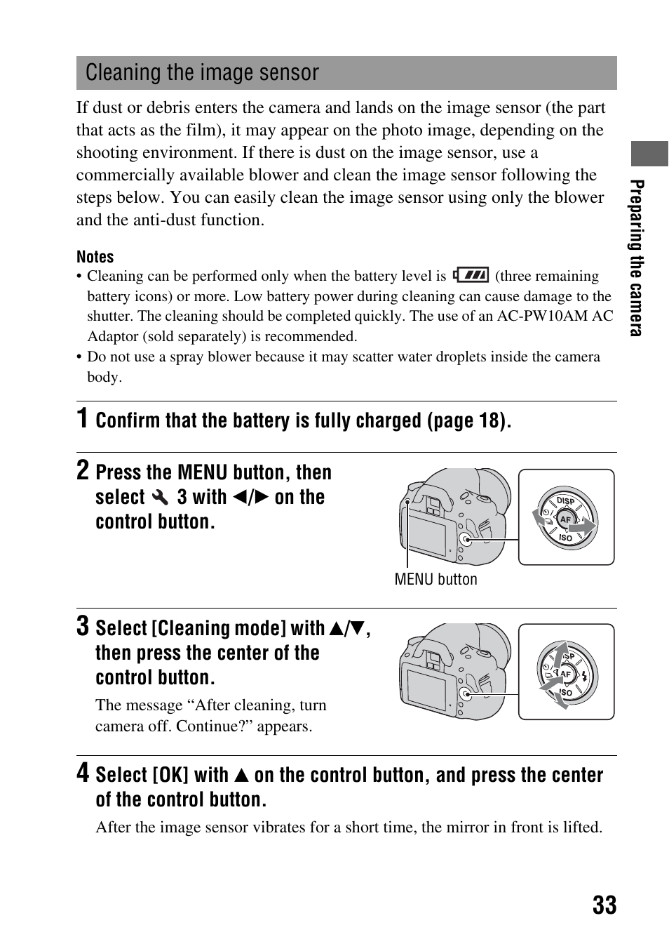 Sony DSLR-A330 User Manual | Page 33 / 171