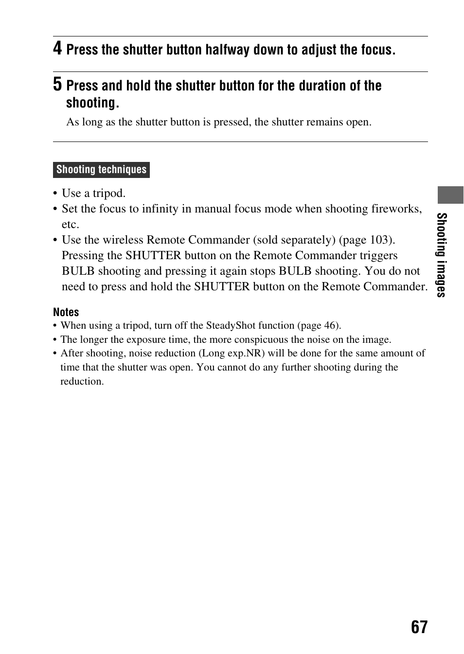 Sony DSLR-A330 User Manual | Page 67 / 171