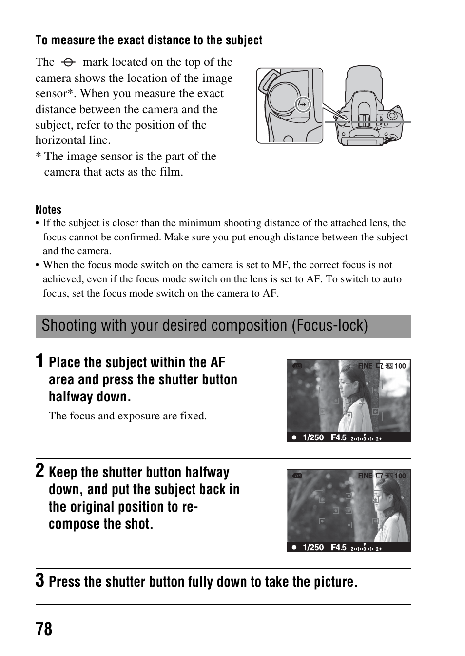 Sony DSLR-A330 User Manual | Page 78 / 171