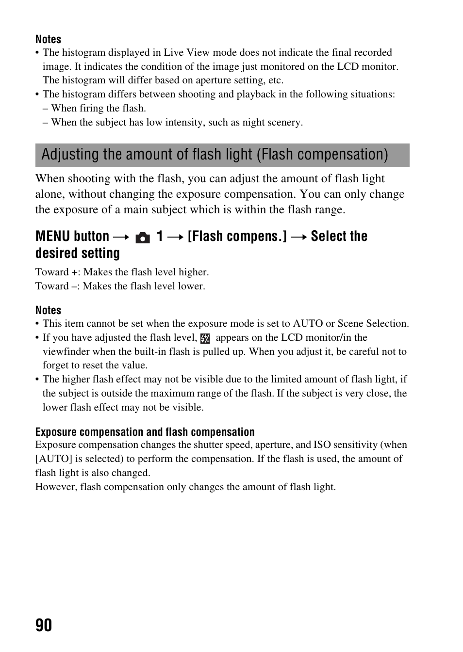 N (90) | Sony DSLR-A330 User Manual | Page 90 / 171