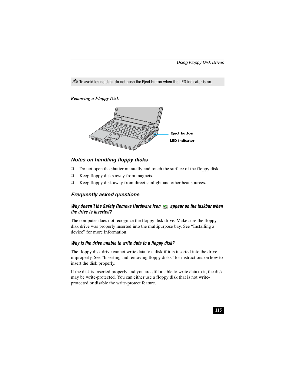 Sony PCG-NV290 User Manual | Page 115 / 206