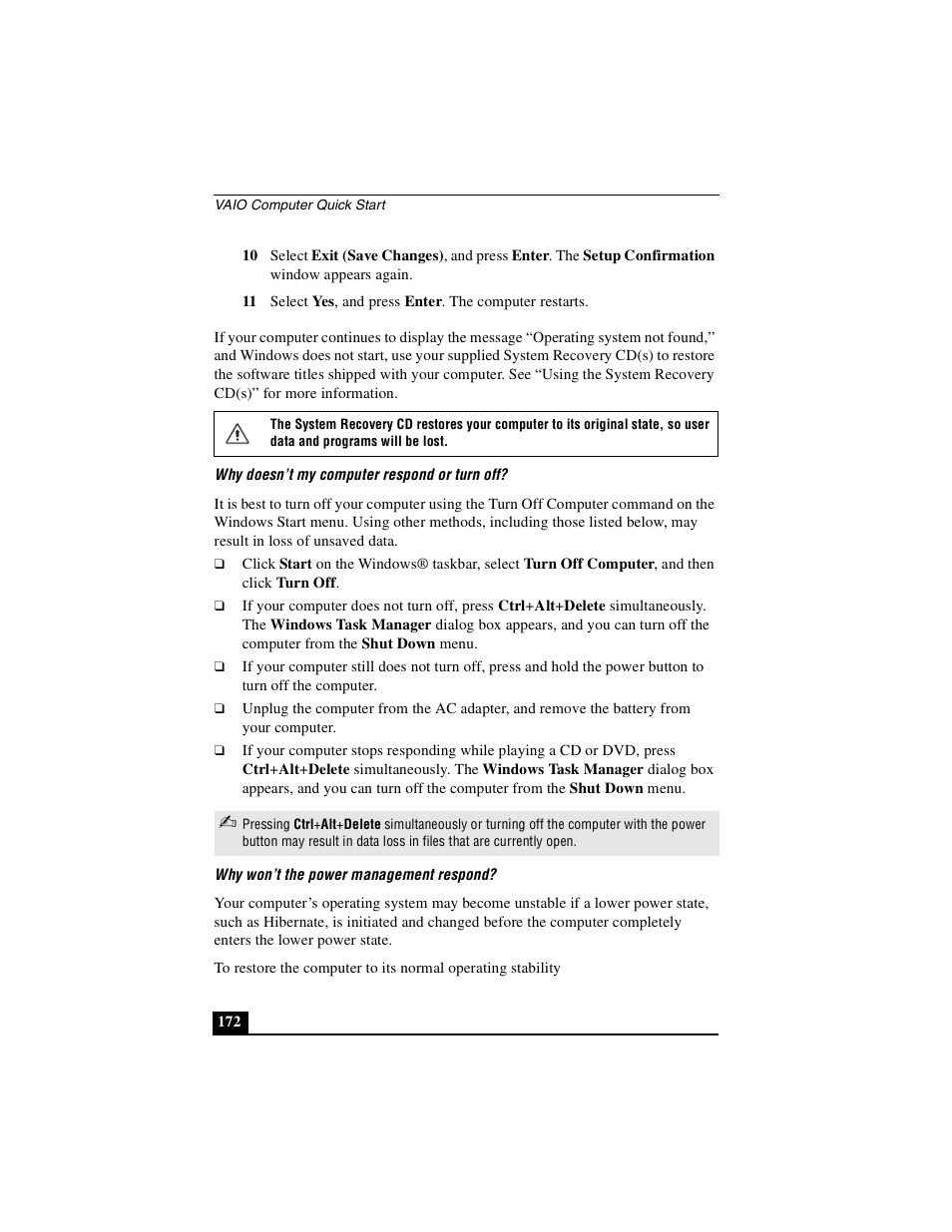 Sony PCG-NV290 User Manual | Page 172 / 206