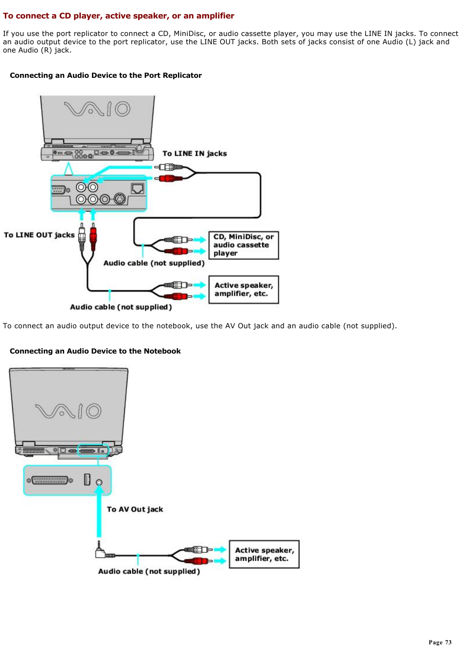 Sony PCG-GRX580P User Manual | Page 73 / 185
