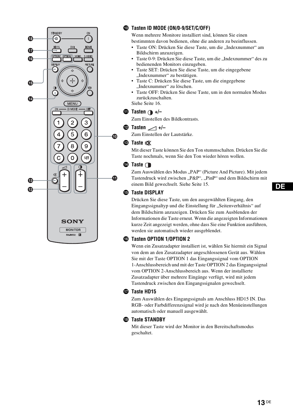Sony FWD-50PX3 User Manual | Page 145 / 308