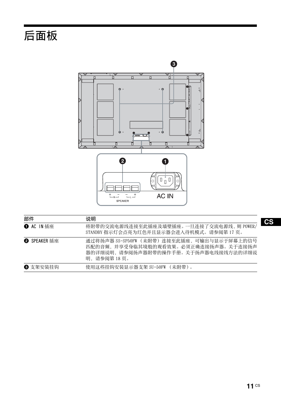 Sony FWD-50PX3 User Manual | Page 275 / 308