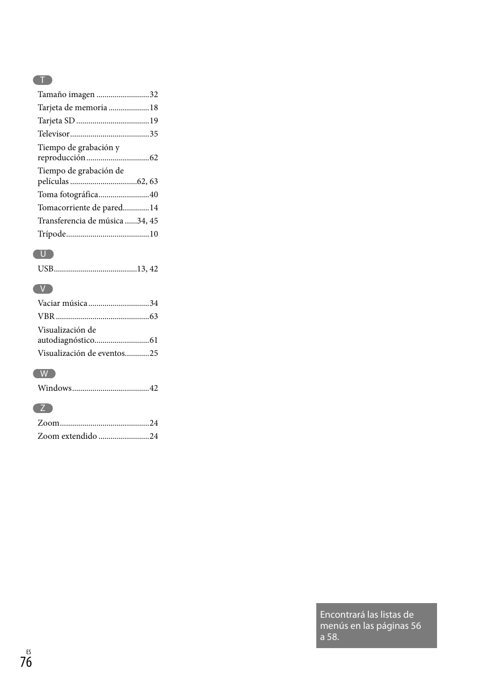 Sony HDR-CX190 User Manual | Page 154 / 155