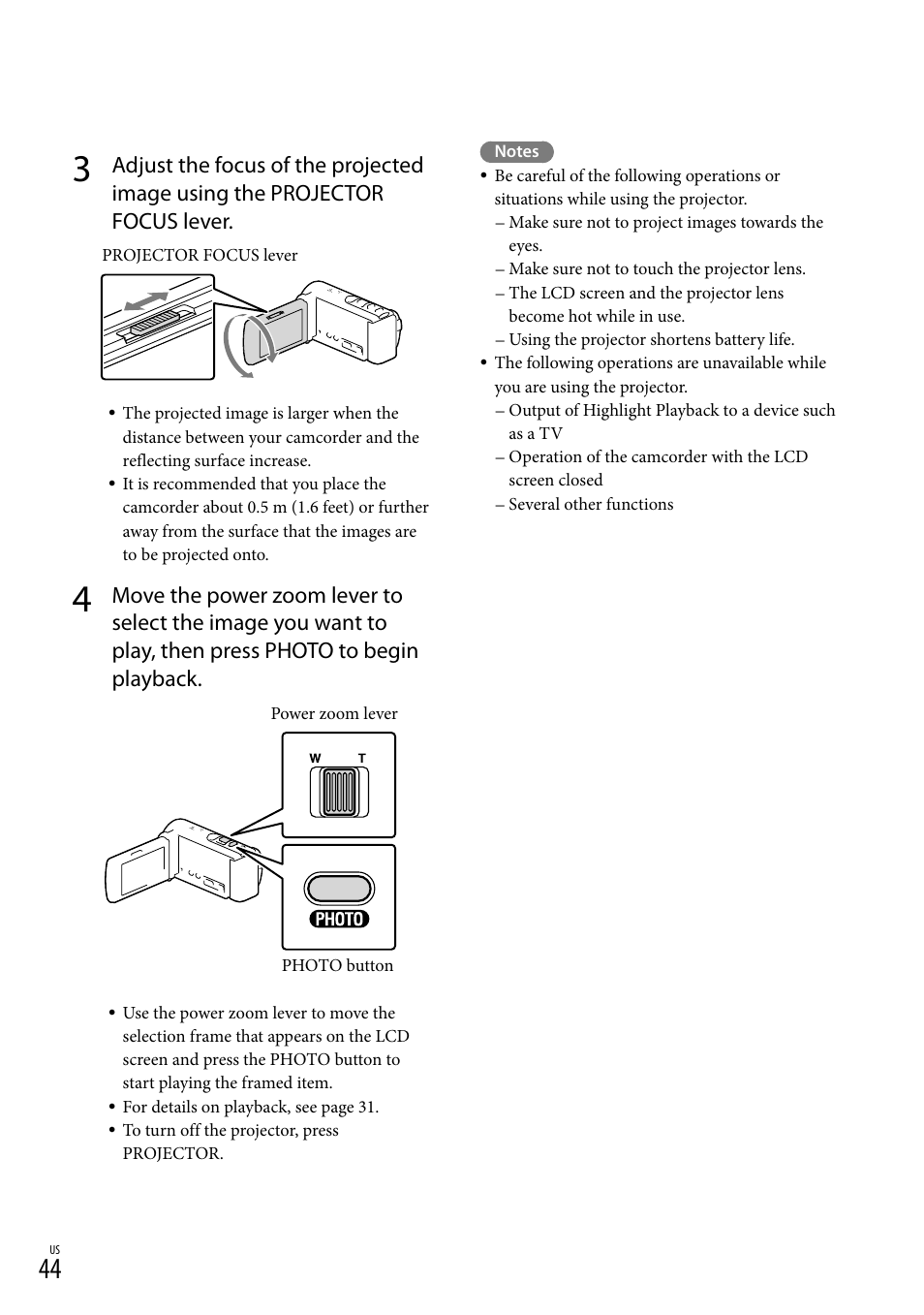 Sony HDR-CX190 User Manual | Page 44 / 155