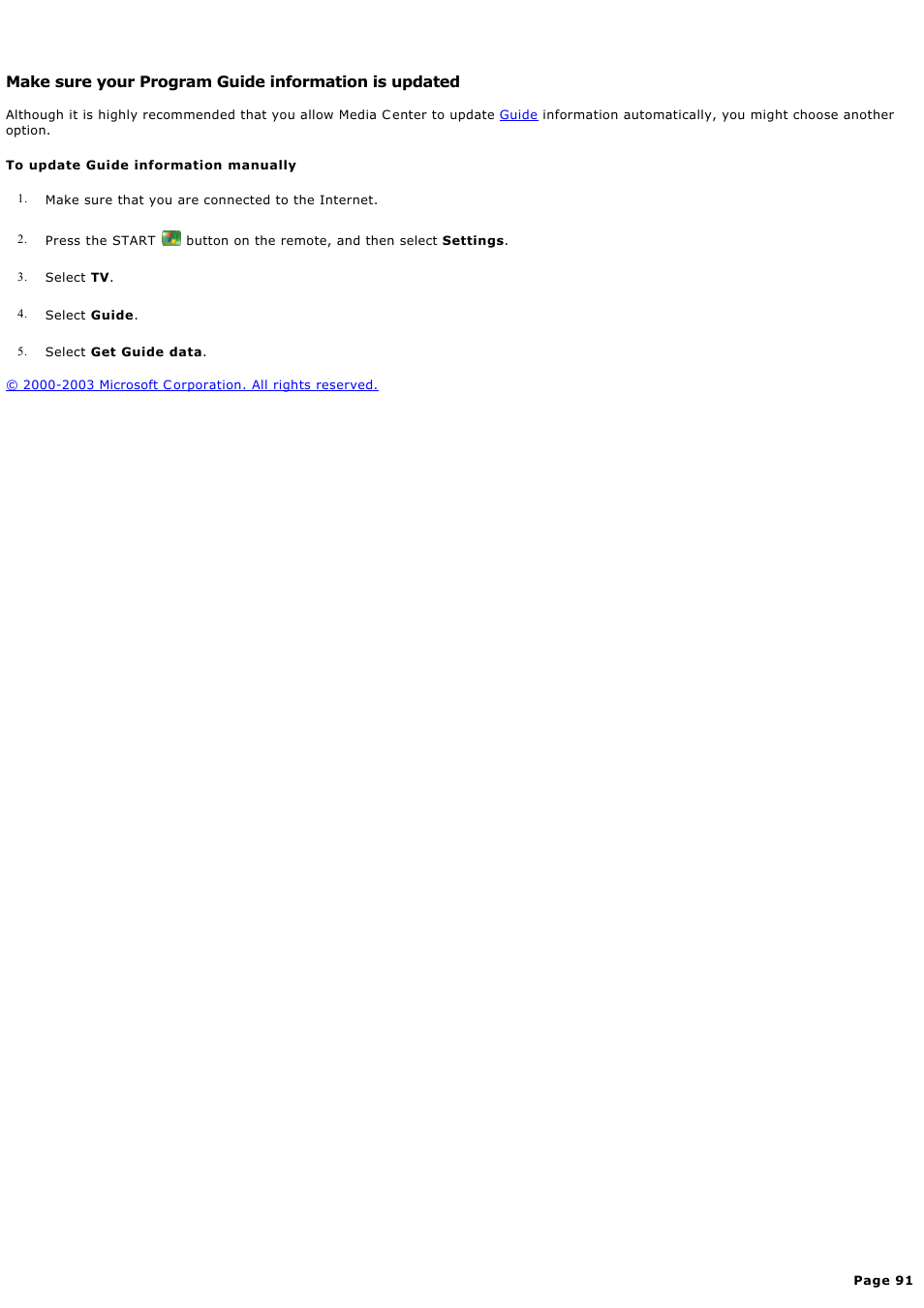 Sony PCV-RZ49G User Manual | Page 91 / 459