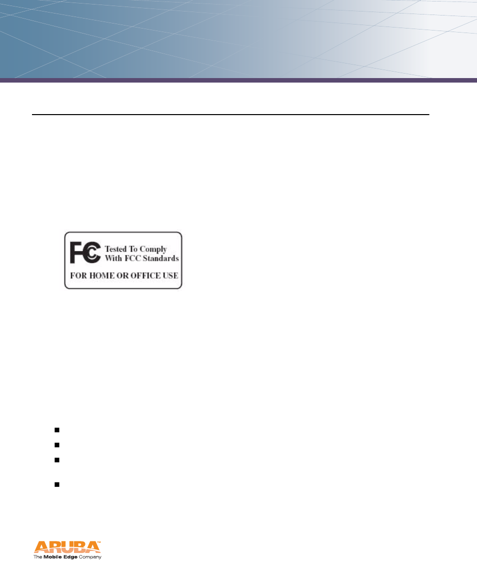 Compliance, United states, Product specifications | Aruba Networks Access Point Aruba AP 60/61 User Manual | Page 45 / 68