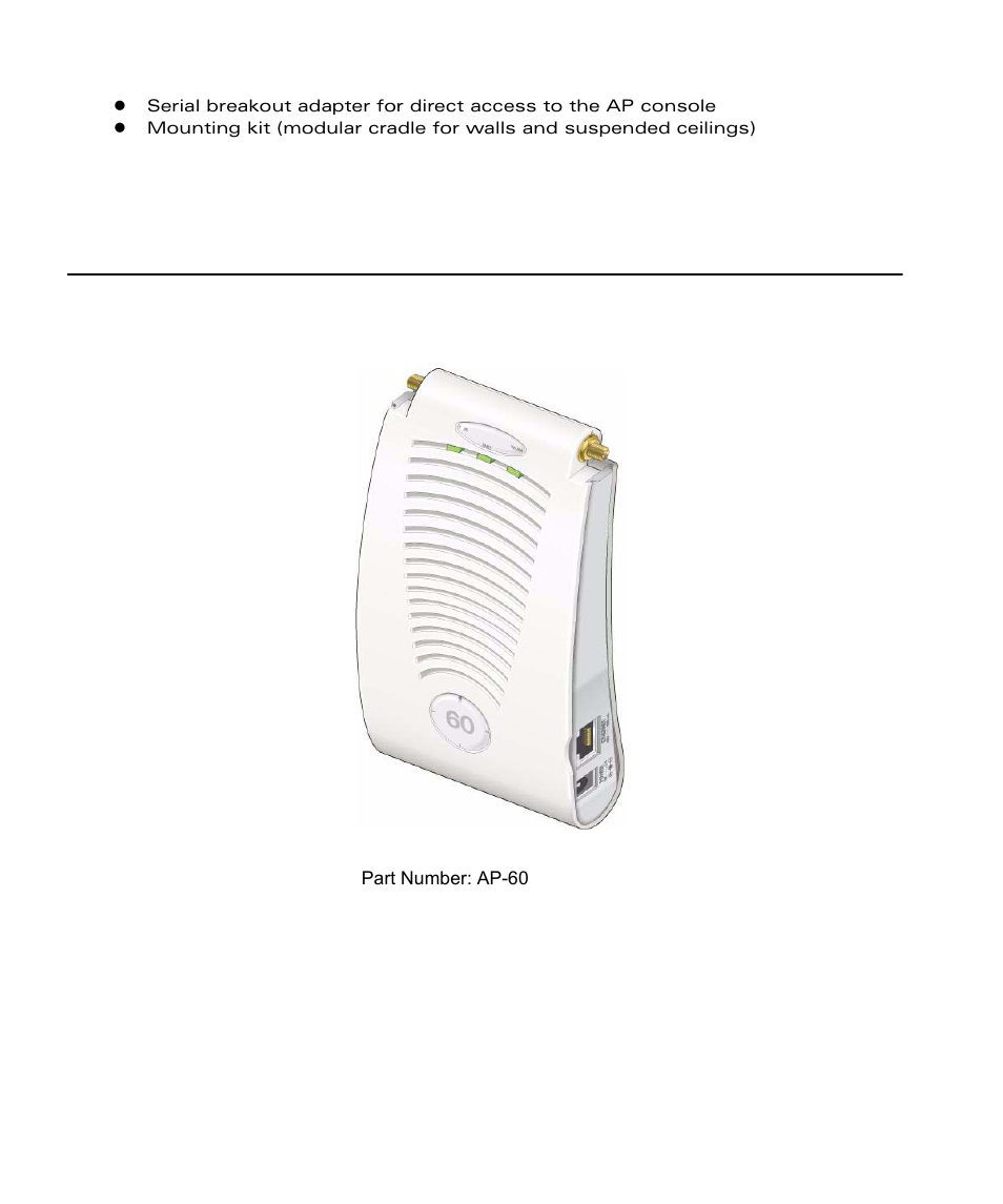 Aruba ap-60 access point | Aruba Networks Access Point Aruba AP 60/61 User Manual | Page 52 / 68