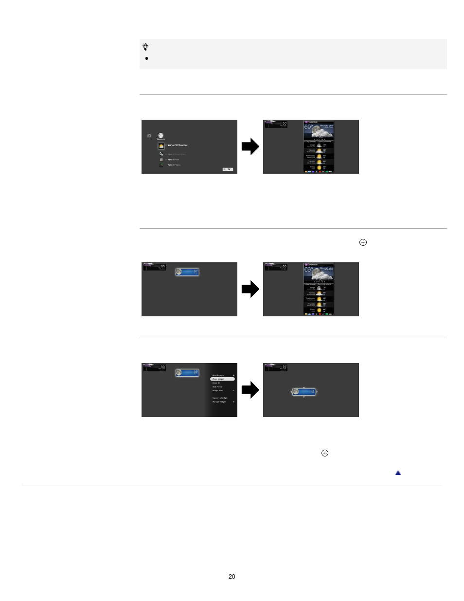 Sony KDL-40NX700 User Manual | Page 20 / 144