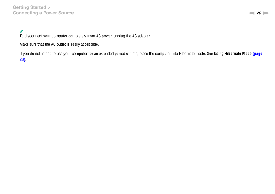Sony VPCX111KX User Manual | Page 20 / 132