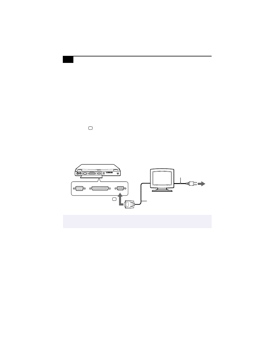 Connecting an external display, To connect a computer display | Sony PCG-F180 User Manual | Page 58 / 114