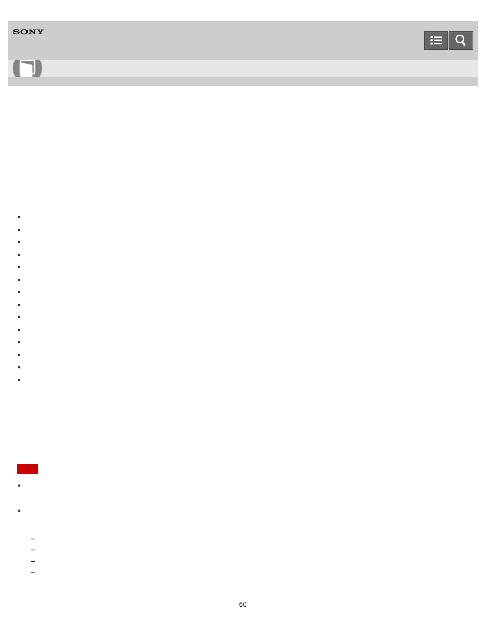 Help guide, Screen resolution | Sony HAP-S1 User Manual | Page 60 / 213