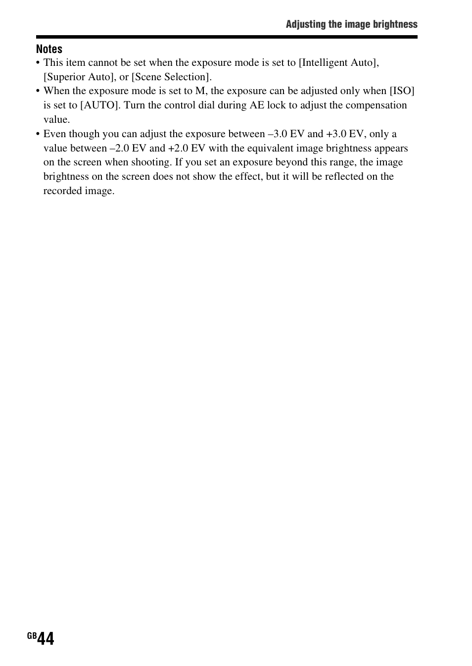 Sony SLT-A58 User Manual | Page 44 / 96