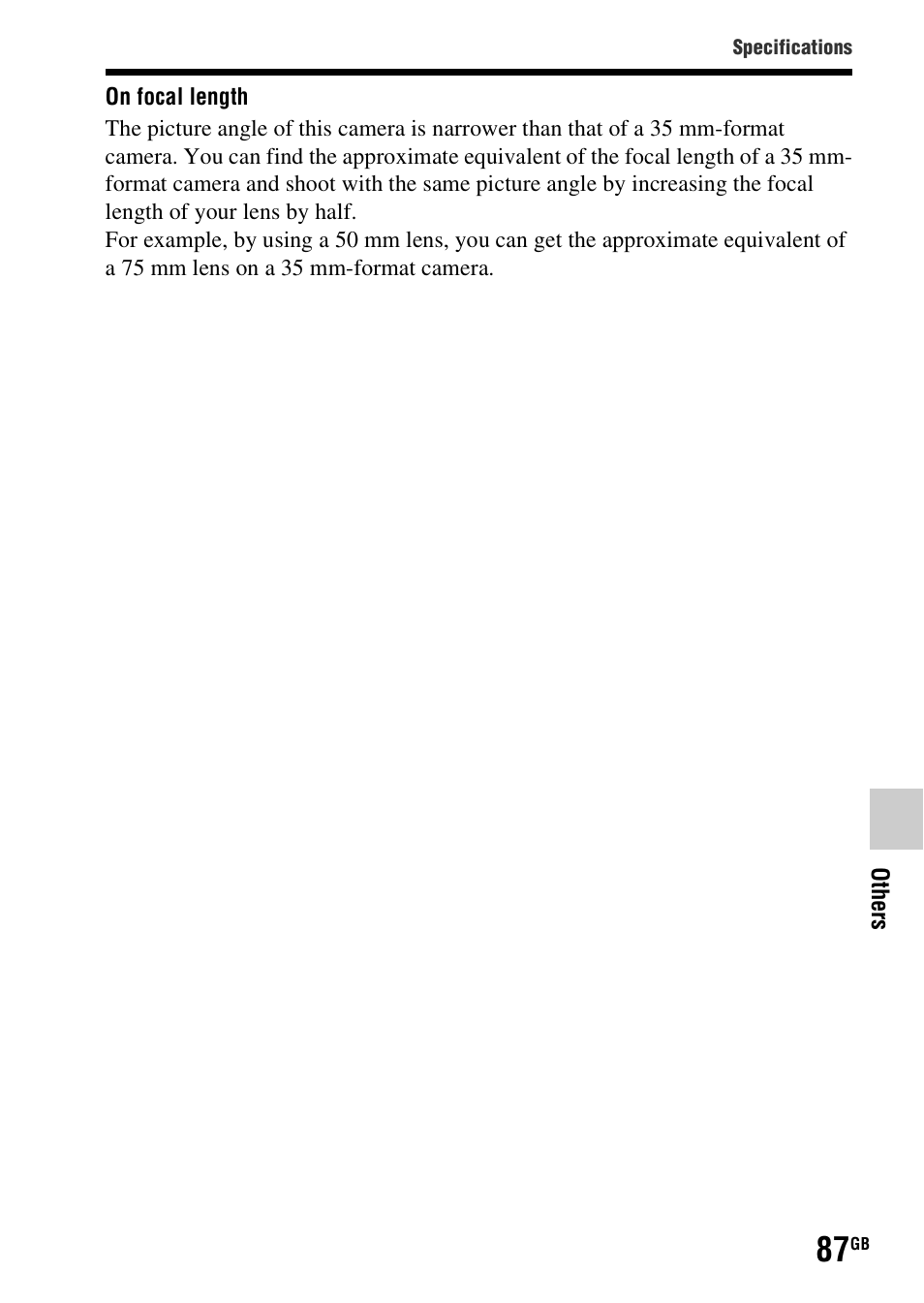 Sony SLT-A58 User Manual | Page 87 / 96