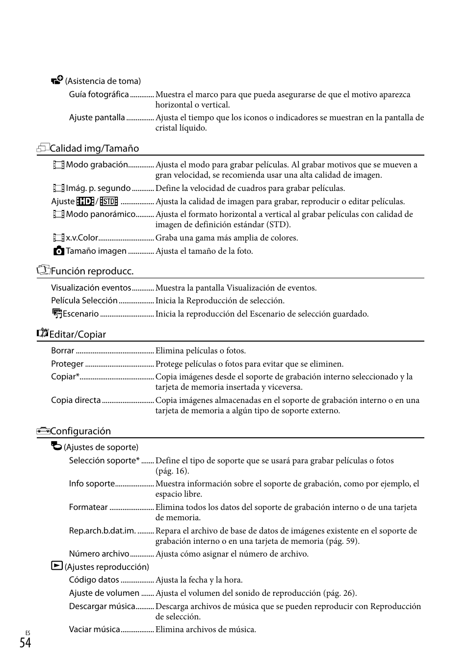 Sony HDR-CX130 User Manual | Page 126 / 143