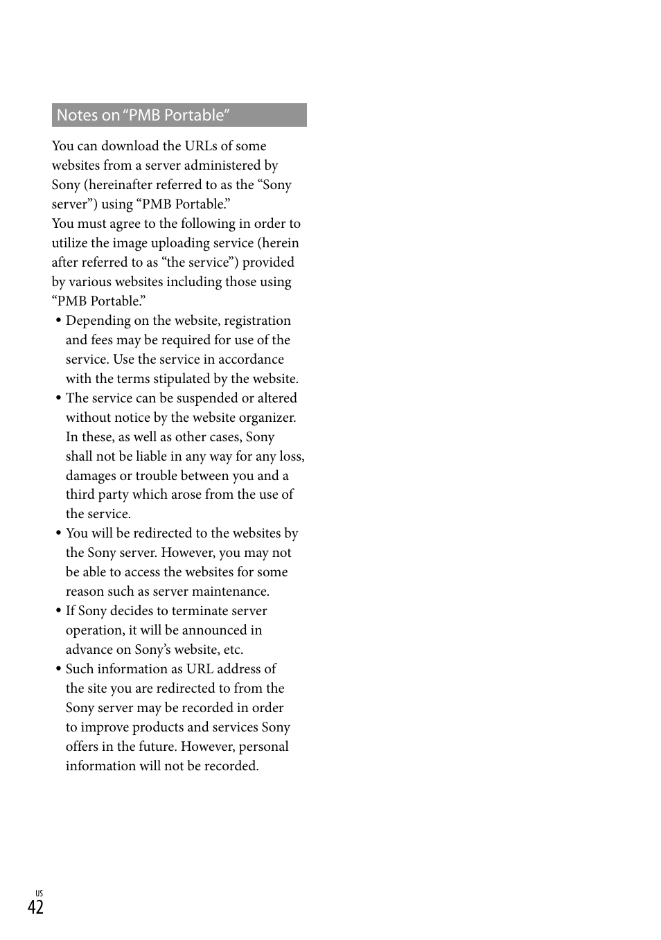 Sony HDR-CX130 User Manual | Page 42 / 143