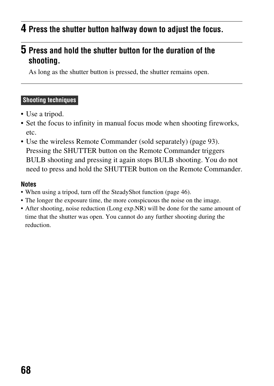 Sony DSLR-A290 User Manual | Page 68 / 162