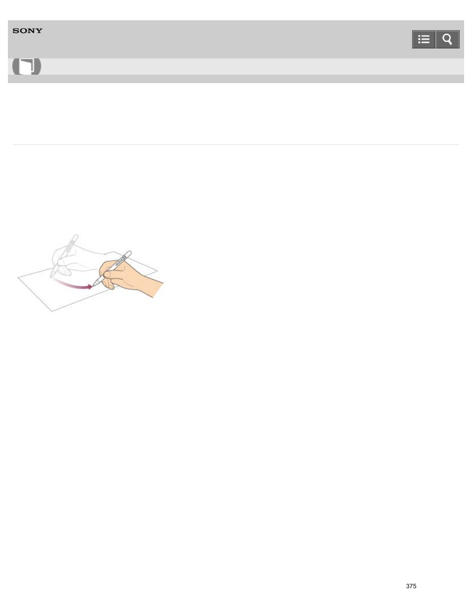 How to use the pen, User guide | Sony SVF15N17CXS User Manual | Page 395 / 480