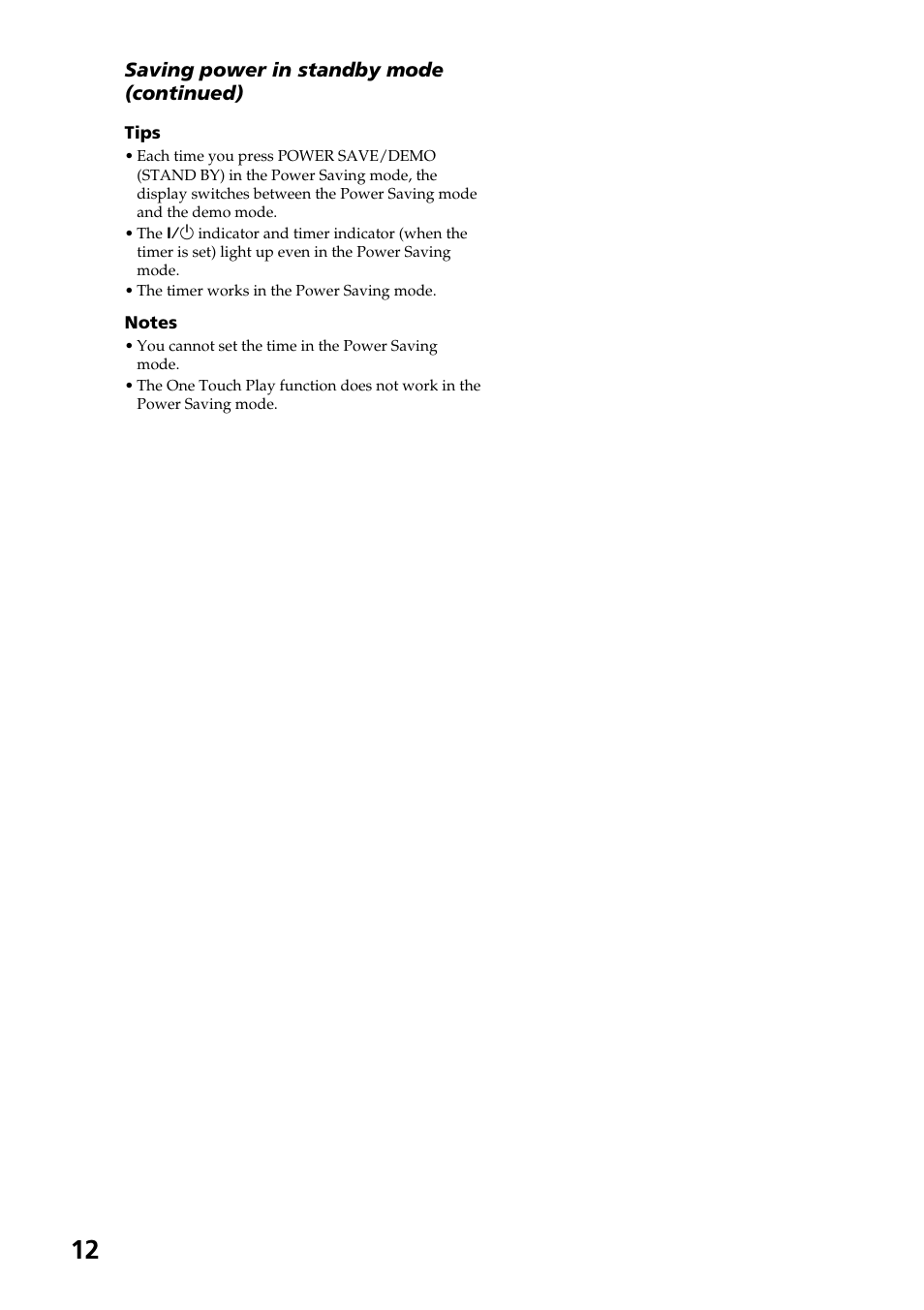 Sony HCD-LX90AV User Manual | Page 12 / 60