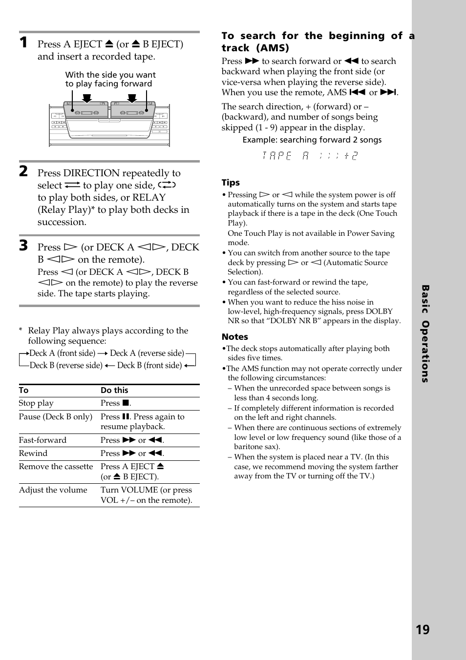 Sony HCD-LX90AV User Manual | Page 19 / 60