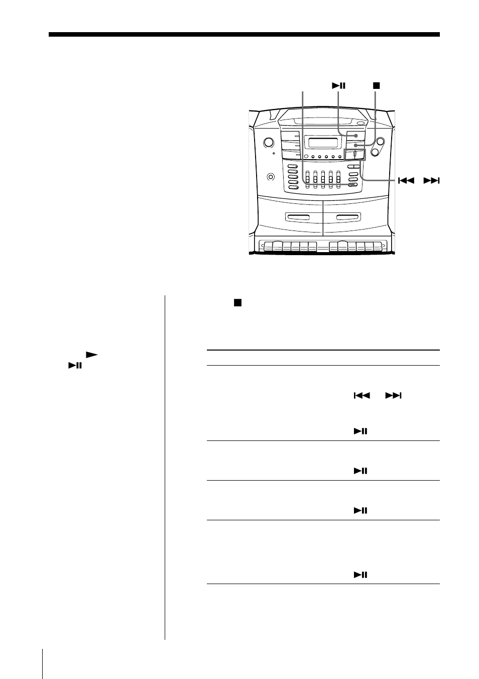 Playing tracks repeatedly | Sony CFD-ZW770 User Manual | Page 14 / 36