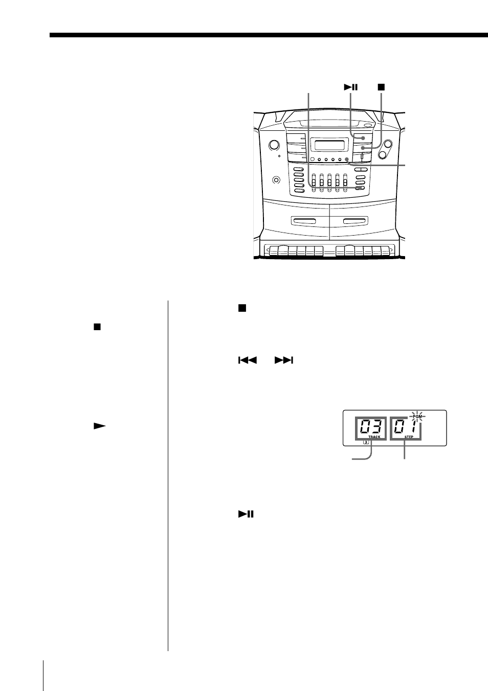 Creating your own program | Sony CFD-ZW770 User Manual | Page 16 / 36