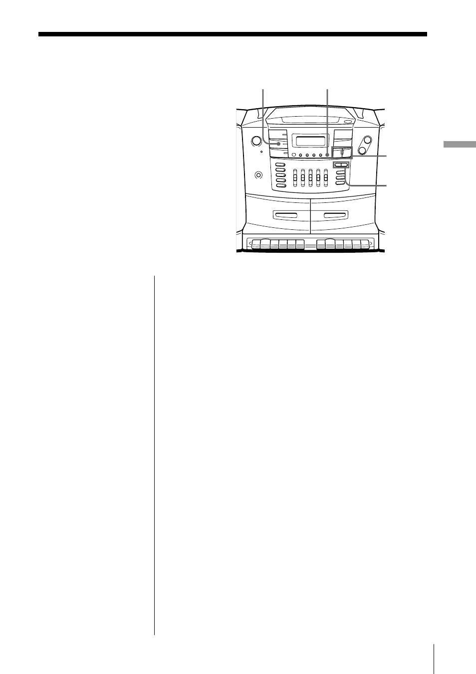 Presetting radio stations | Sony CFD-ZW770 User Manual | Page 19 / 36