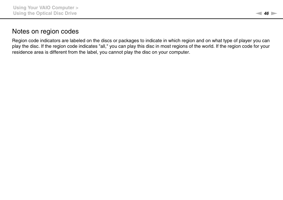 Sony VPCEB1DGX User Manual | Page 46 / 163