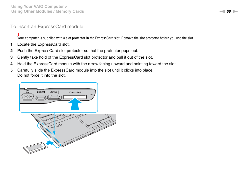 Sony VPCEB1DGX User Manual | Page 56 / 163