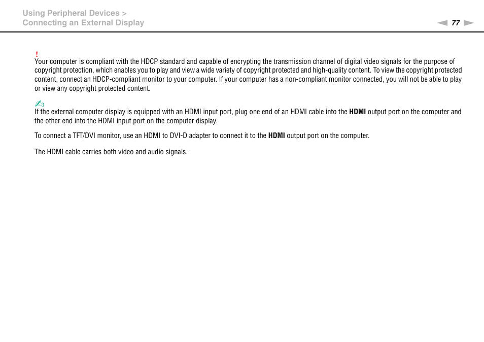 Sony VPCEB1DGX User Manual | Page 77 / 163