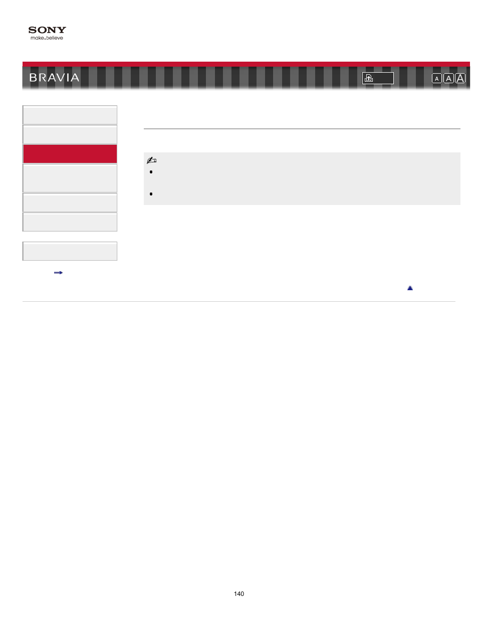 Speaker settings, Speakers | Sony KDL-40HX800 User Manual | Page 140 / 144