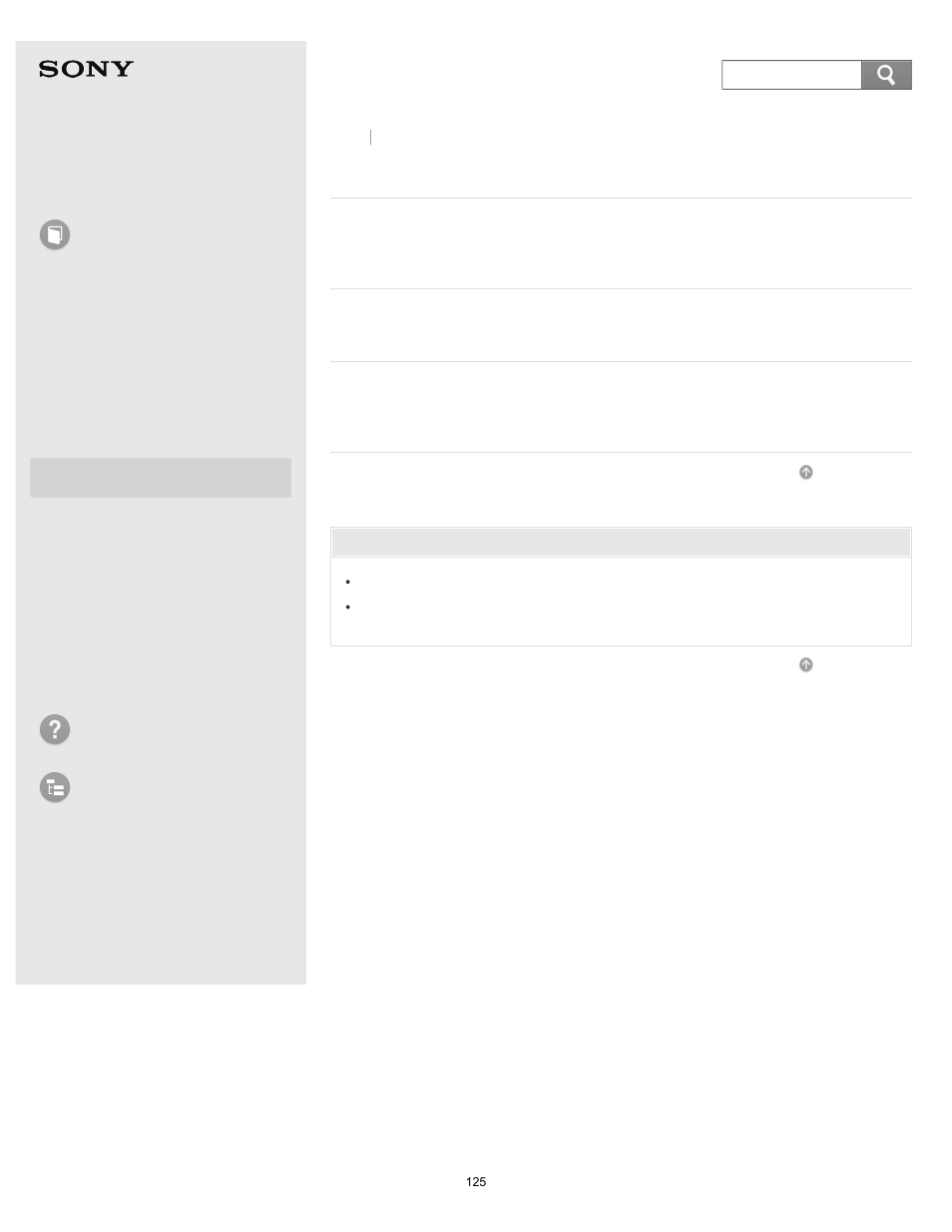 Touch panel, User guide, How to use | Troubleshooting list of topics | Sony SVF14A14CXB User Manual | Page 125 / 437