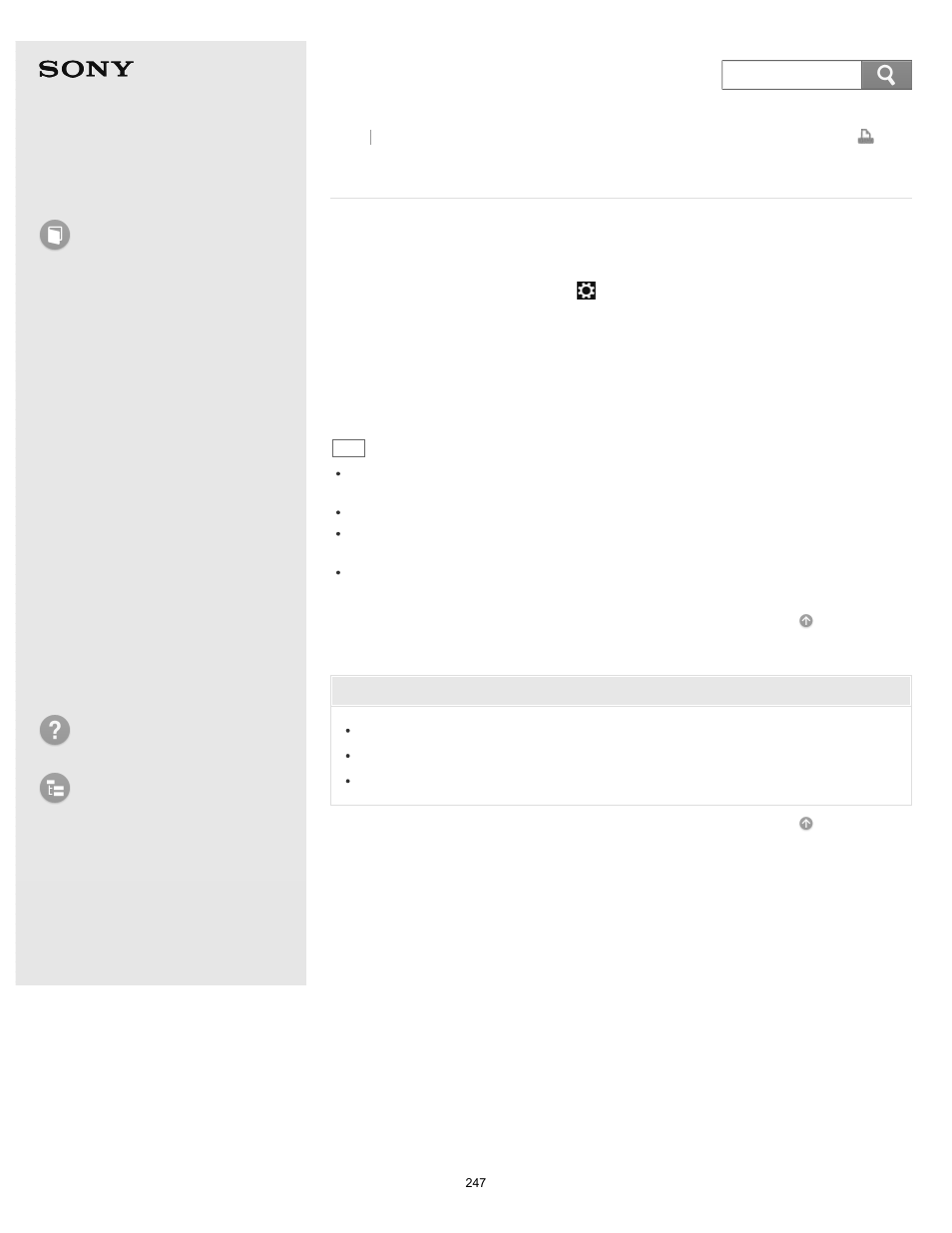 Disabling the wi-fi(r) (wireless lan) function, User guide, How to use | Troubleshooting list of topics, Vaio fit 14/15 | Sony SVF14A14CXB User Manual | Page 247 / 437