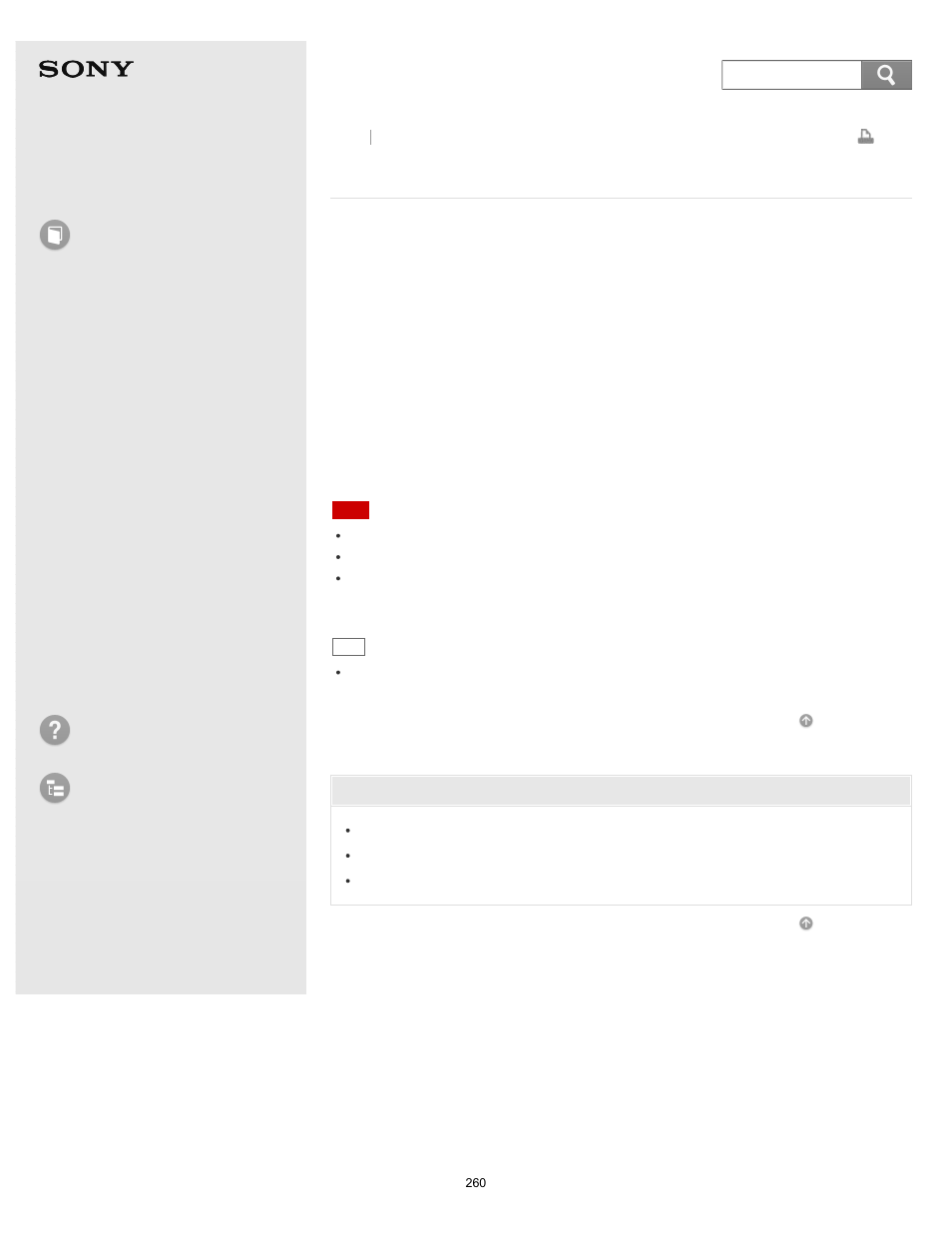 Using the multiple monitors function, User guide, How to use | Troubleshooting list of topics, Vaio fit 14/15 | Sony SVF14A14CXB User Manual | Page 260 / 437