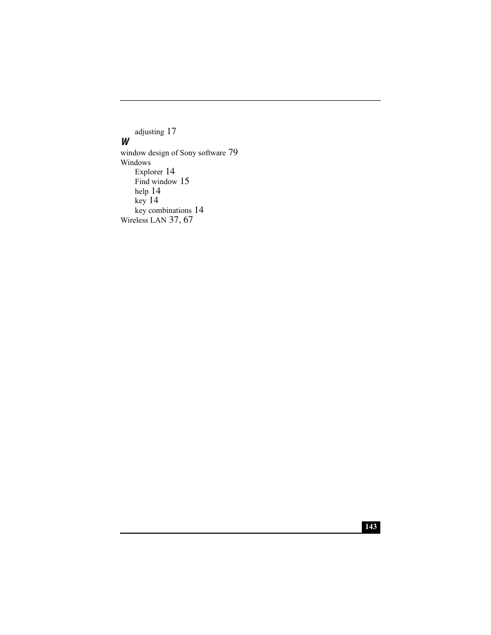 Sony PCG-SRX87 User Manual | Page 143 / 143