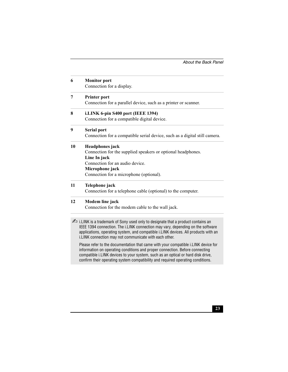 Sony PCV-RS312 User Manual | Page 23 / 60