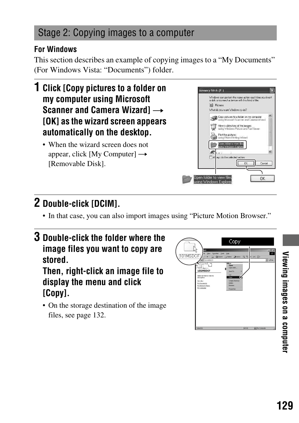 Sony DSLR-A350 User Manual | Page 129 / 167