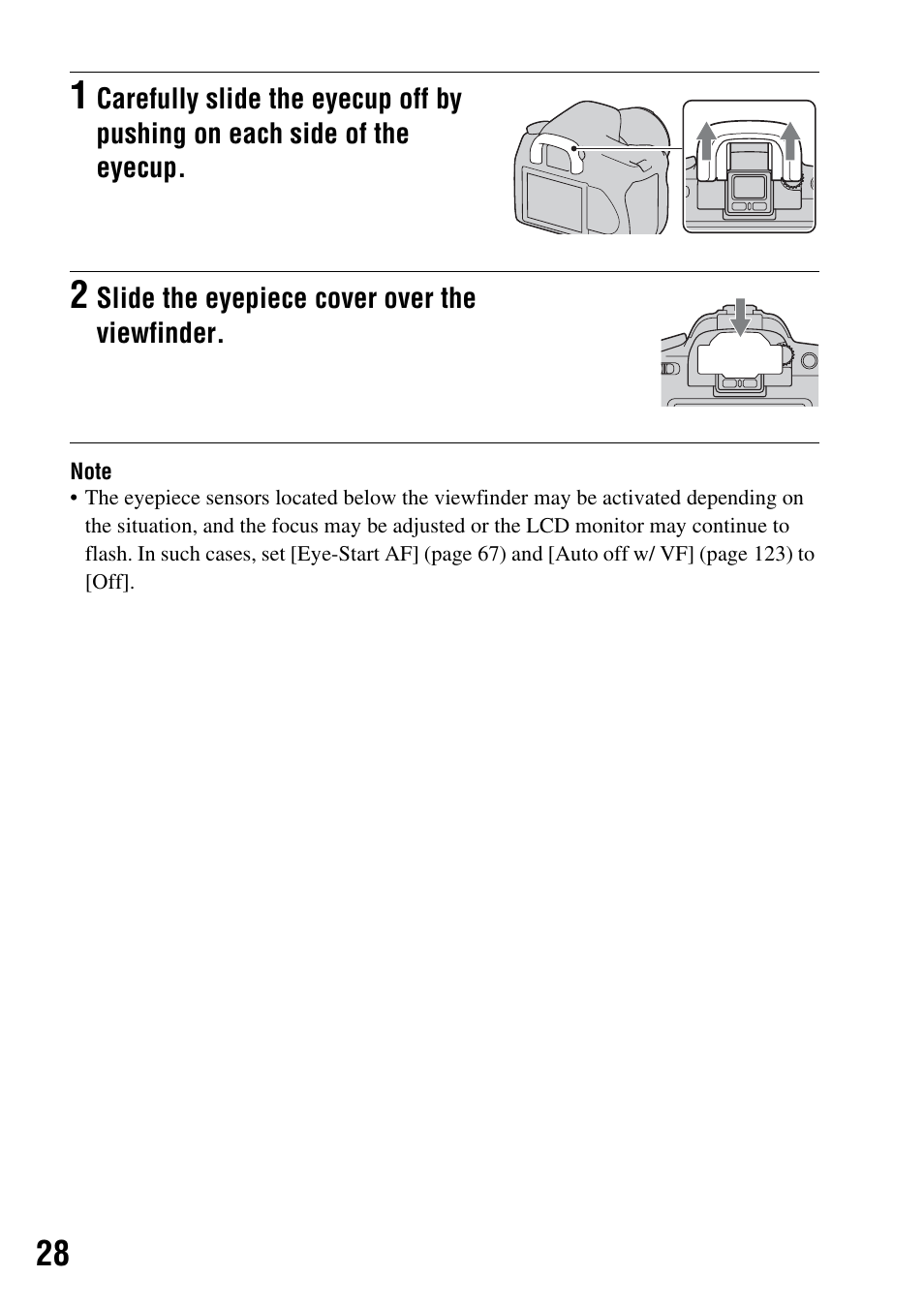 Sony DSLR-A350 User Manual | Page 28 / 167