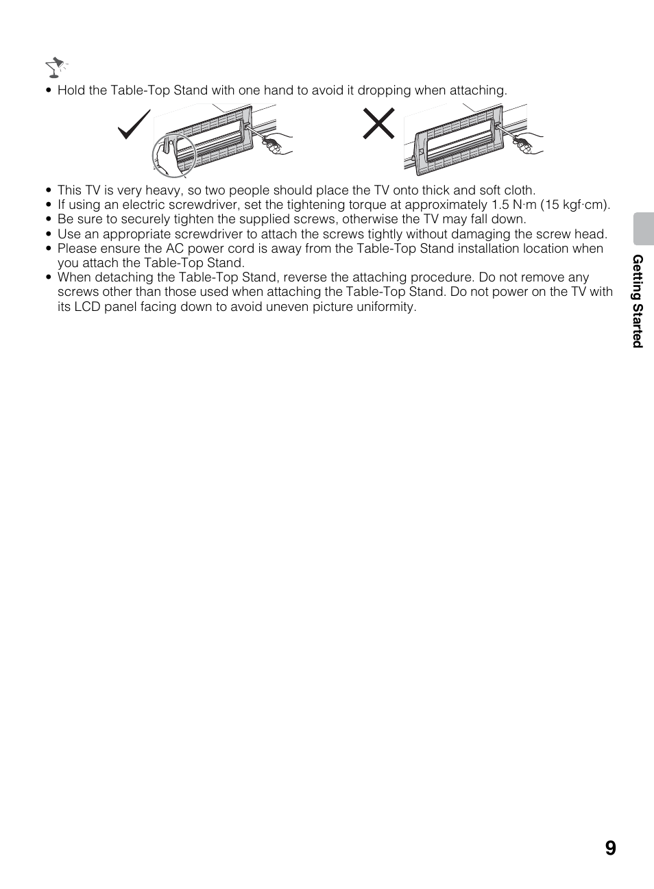 Sony KDL-40R450A User Manual | Page 9 / 68