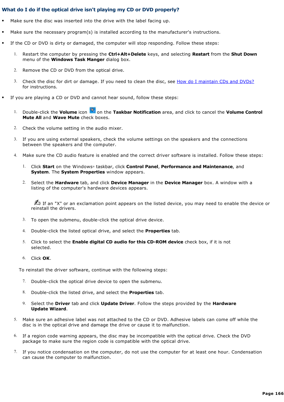 Sony VGN-B100P User Manual | Page 166 / 205