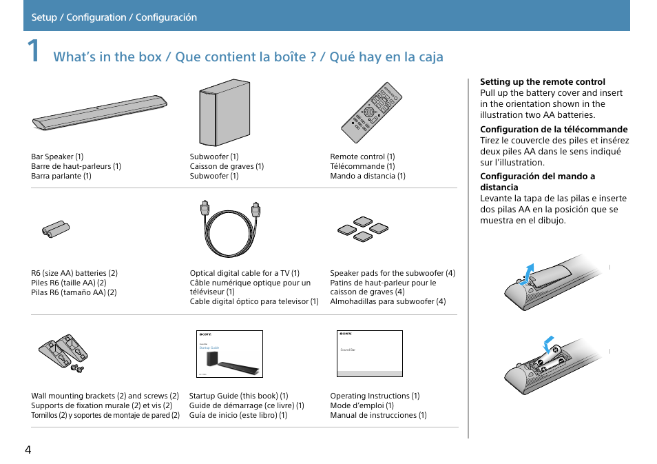 Sony HT-CT370 User Manual | Page 4 / 16
