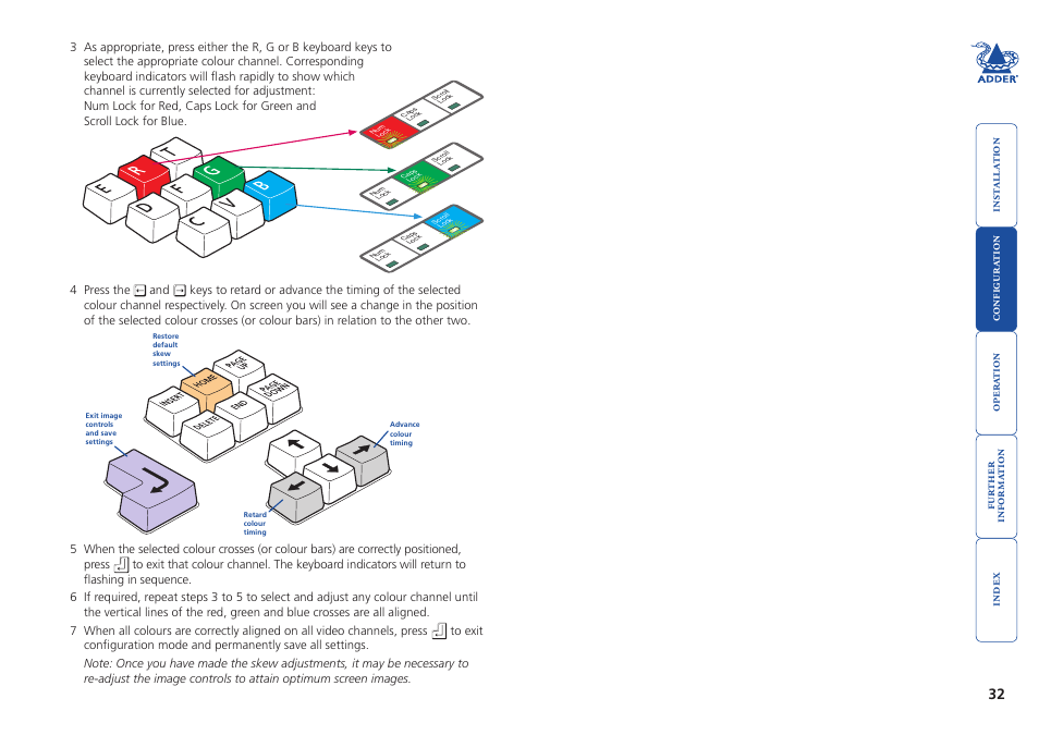 Adder Technology AdderView CATx EPS-S8 User Manual | Page 33 / 115
