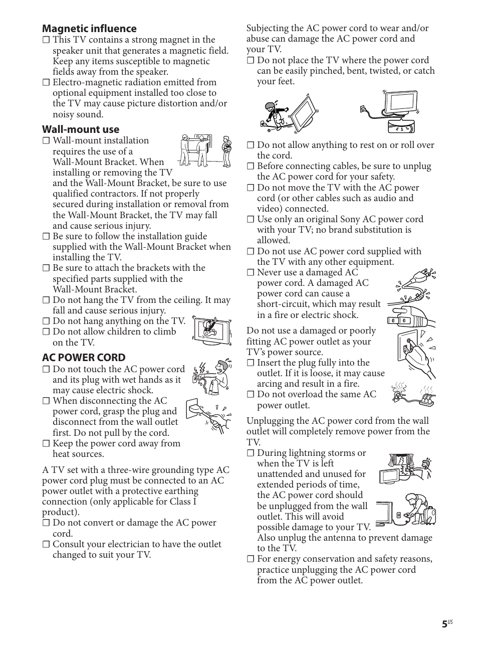 Sony KDL-40EX621 User Manual | Page 5 / 20