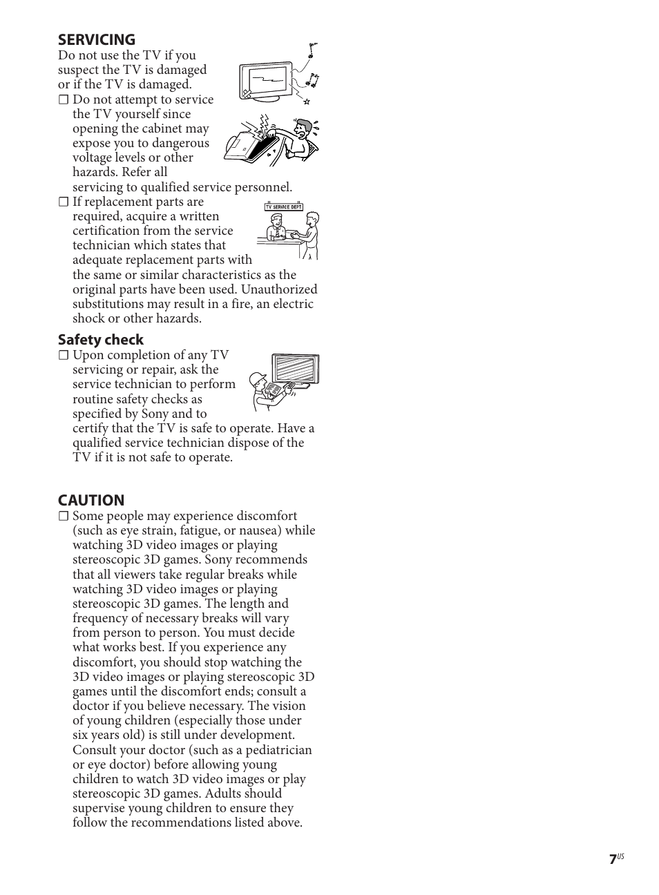 Sony KDL-40EX621 User Manual | Page 7 / 20