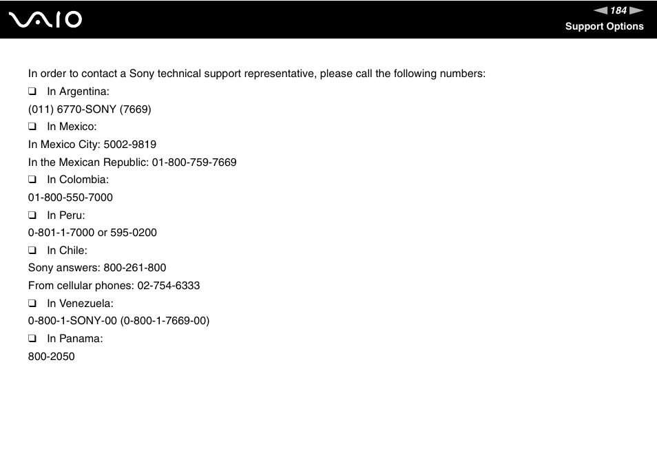 Sony VGN-TX750P User Manual | Page 184 / 195