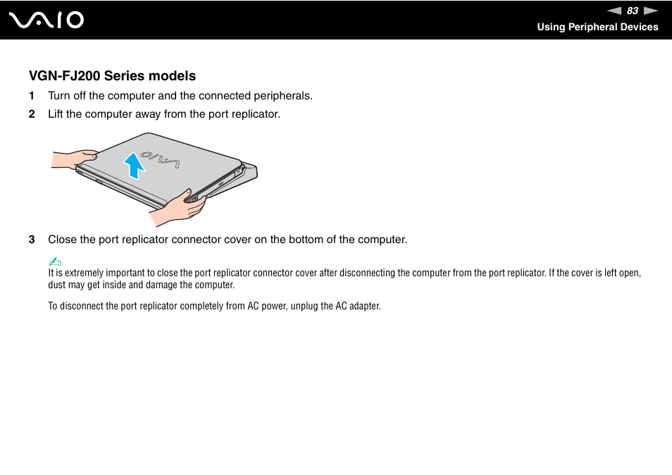 Vgn-fj200 series models | Sony VGN-TX750P User Manual | Page 83 / 195