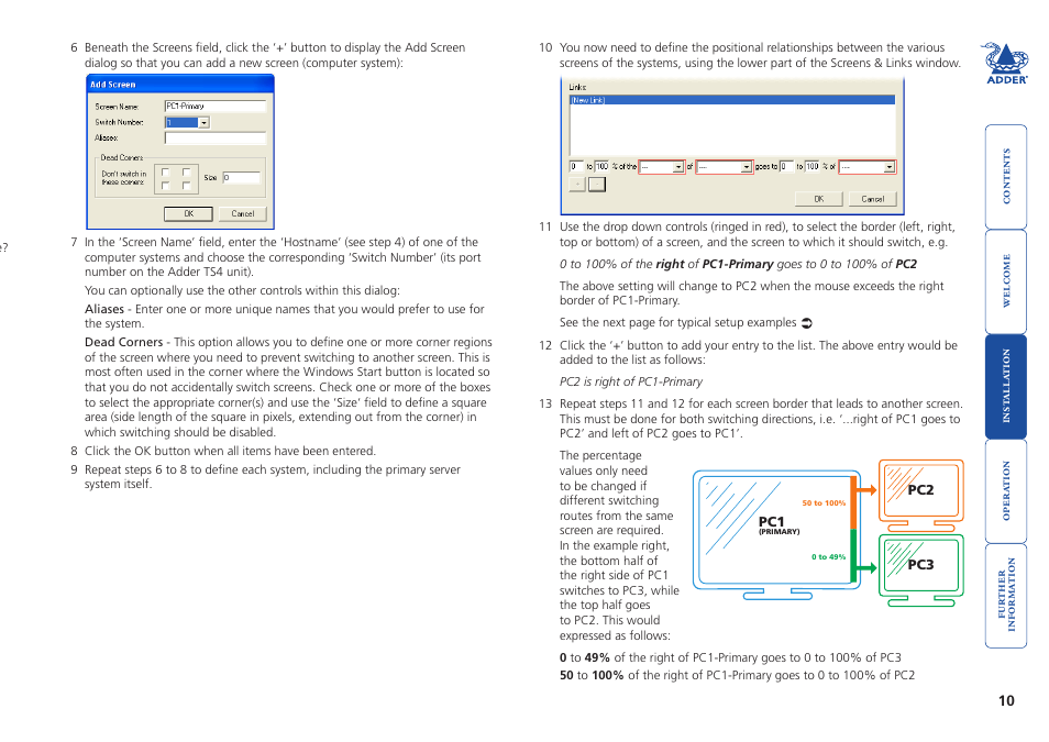 Adder Technology Adder TS4 User Manual | Page 11 / 22