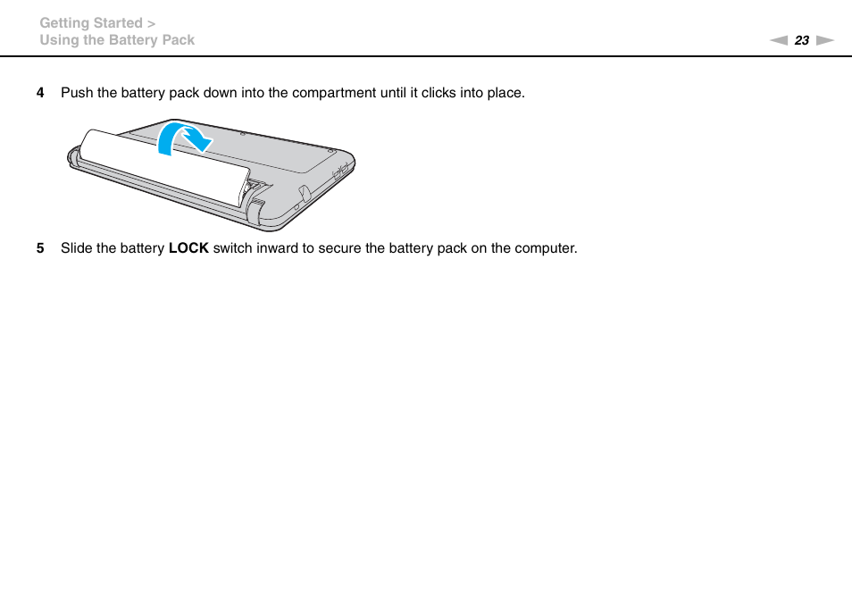 Sony VPCW121AX User Manual | Page 23 / 128